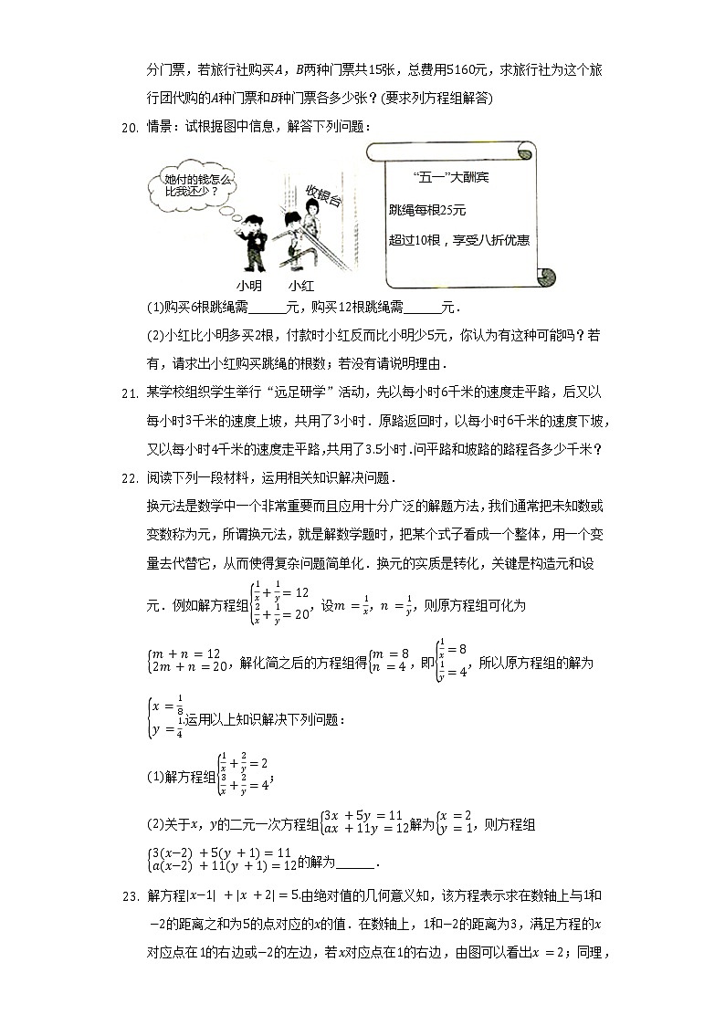 河南省洛阳市嵩县2021-2022学年七年级（下）期中数学试卷（含解析03