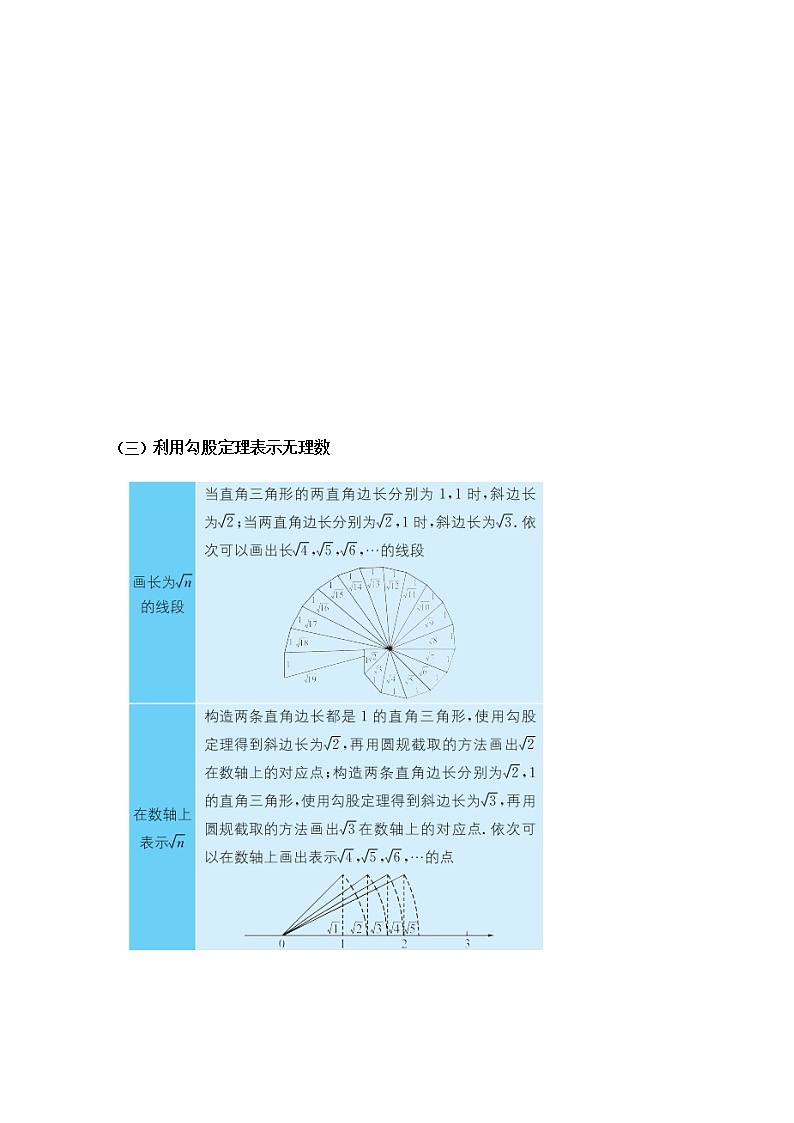 八年级人教版数学下册同步讲义 第四讲 勾股定理第2页