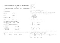 广西省百色市右江区2022学年七年级（下）数学期末综合复习题