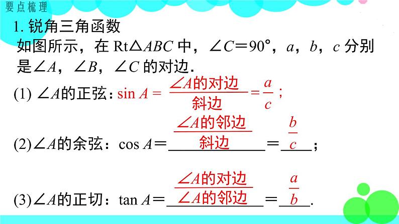 沪科版数学九年级上册  第23章 小结与复习 PPT课件第2页