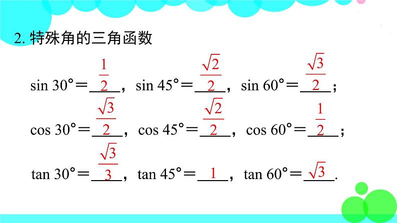 沪科版数学九年级上册  第23章 小结与复习 PPT课件第3页