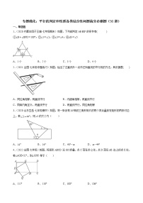 专题强化+平行的判定和性质各类综合性问题高分必刷题（30道）-七年级数学下册《考点•题型•技巧》精讲与精练高分突破（人教版）