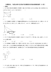 专题强化 勾股定理中各类必考问题强化训练必刷精选题（30道）八年级数学下册《考点•题型•技巧》精讲与精练高分突破（人教版）