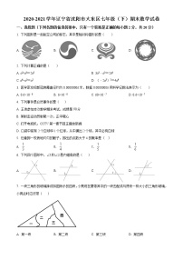 2020-2021学年辽宁省沈阳市大东区七年级（下）期末数学试卷及答案