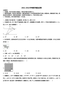 2021-2022学年福建省福州市金山中学中考数学仿真试卷含解析