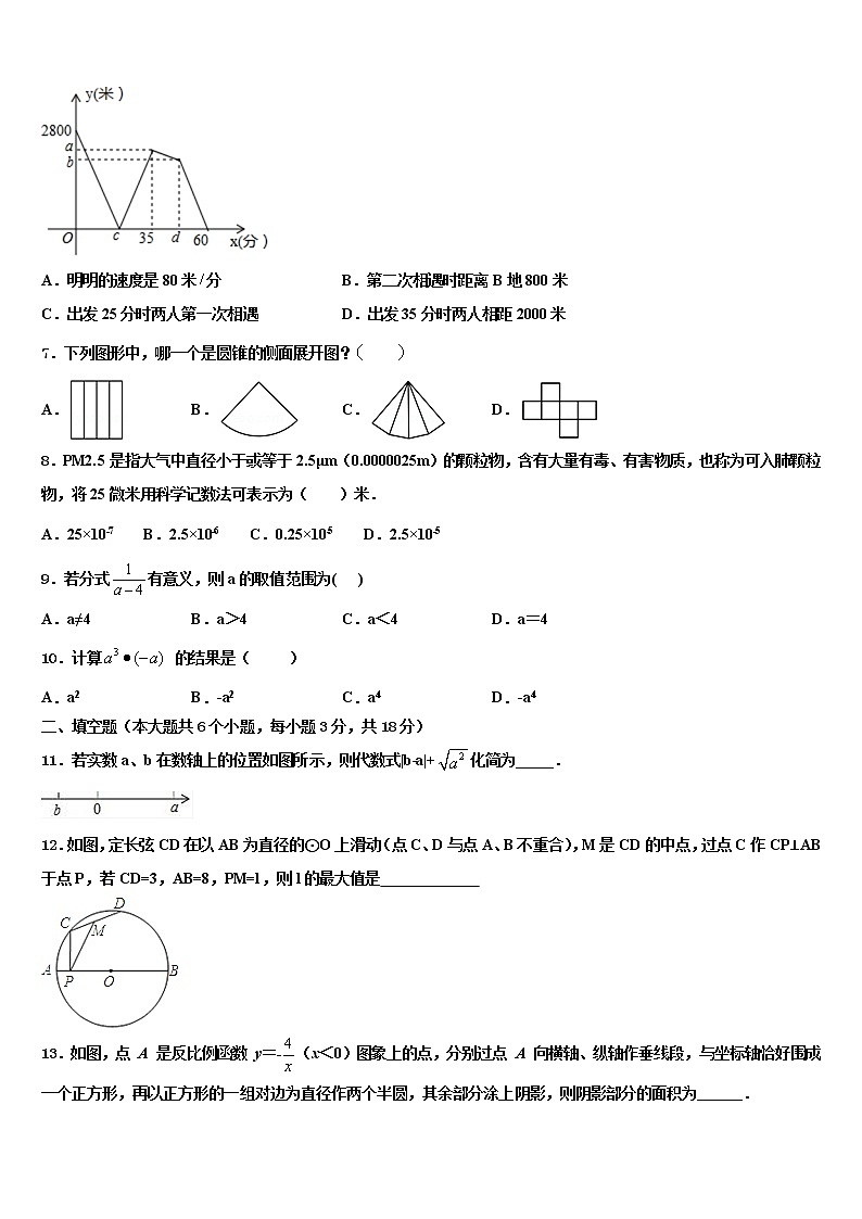 2021-2022学年福建省漳州市龙海市第二中学中考数学最后一模试卷含解析第2页