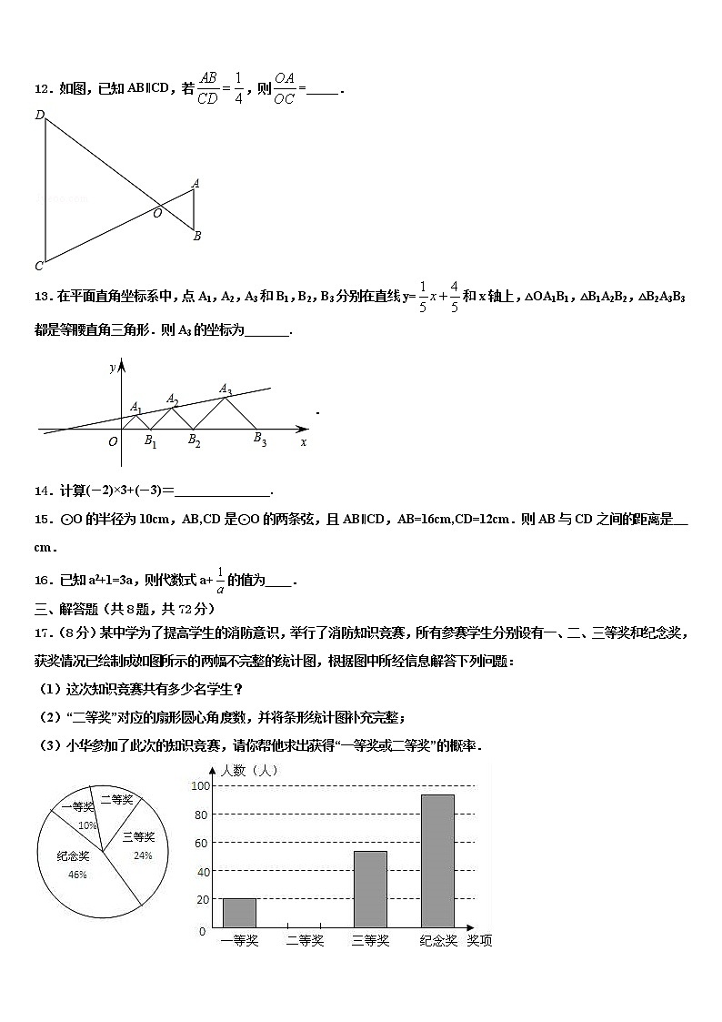 2021-2022学年广东省梅州市梅县达标名校中考冲刺卷数学试题含解析03