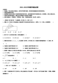 2021-2022学年广东省深圳市龙岗区龙岗街道新梓校中考数学押题试卷含解析