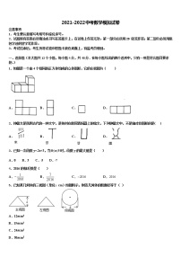 2021-2022学年甘肃省武威市民勤五中学中考数学最后冲刺模拟试卷含解析