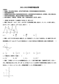 2021-2022学年广东省东莞市横沥莞盛校中考数学五模试卷含解析