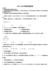 2021-2022学年广东省深圳市龙岗区龙岗区横岗六约校中考数学最后冲刺模拟试卷含解析