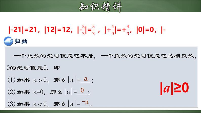 1.2.4 绝对值-2022-2023学年七年级数学上册教材配套教学精品课件(人教版)07