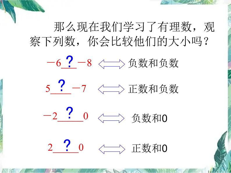 人教版七年级上册  1.2.4绝对值（第二课时）优质课件第5页