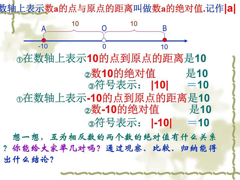 绝对值优质课件  人教版七年级上册第3页