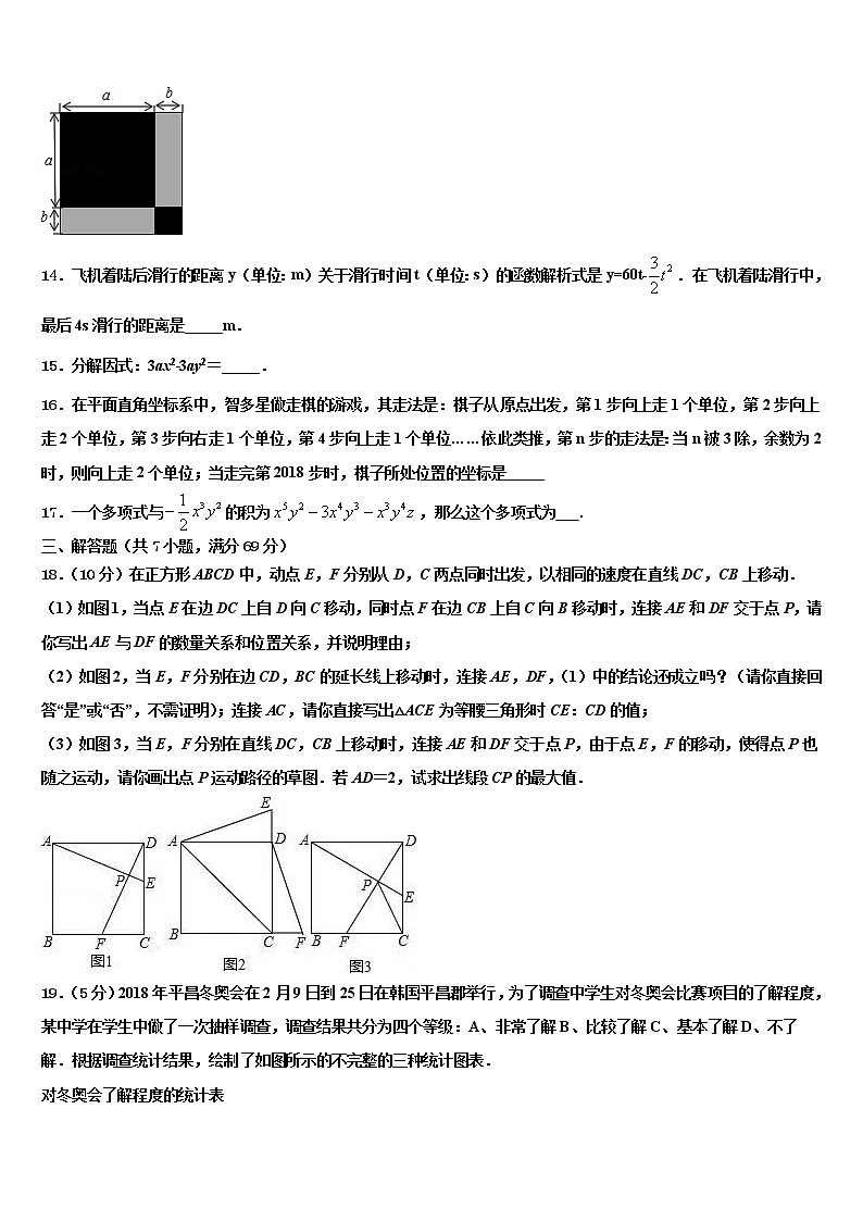2021-2022学年广东省深圳市盐田区重点名校中考数学模拟试题含解析第3页