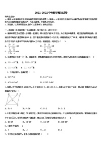 2021-2022学年河南省洛阳市涧西区洛阳市中考试题猜想数学试卷含解析