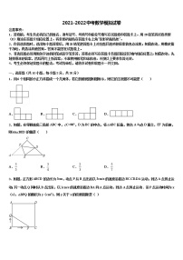 2021-2022学年黑龙江省黑河市1中学重点名校毕业升学考试模拟卷数学卷含解析