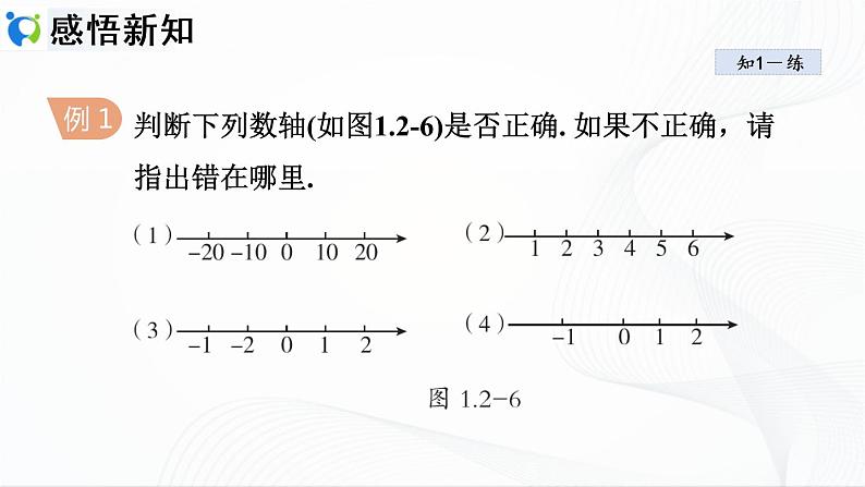 人教版数学七年级上册1.2.2 数轴【课件+练习】06