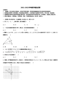 2021-2022学年吉林省白城地区大安县中考联考数学试题含解析