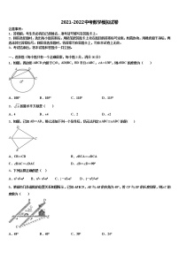 2021-2022学年江苏省常州市钟楼区二十四中学毕业升学考试模拟卷数学卷含解析