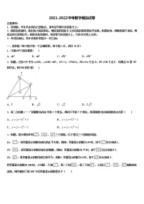 2021-2022学年江苏省苏州市虎丘区立达中学中考数学五模试卷含解析