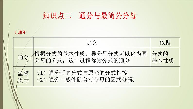 2022-2023学年鲁教版（五四制）数学八年级上册 第二章 2.3分式的加减法 课件06