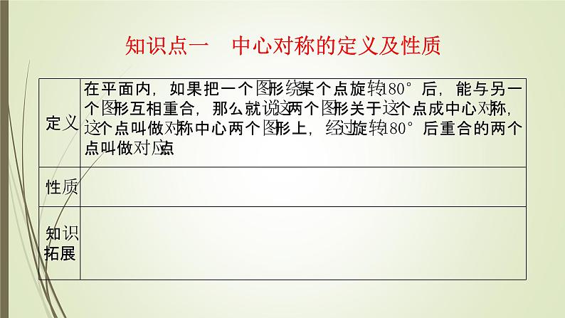 2022-2023学年鲁教版（五四制）数学八年级上册 第四章 4.3中心对称第2页