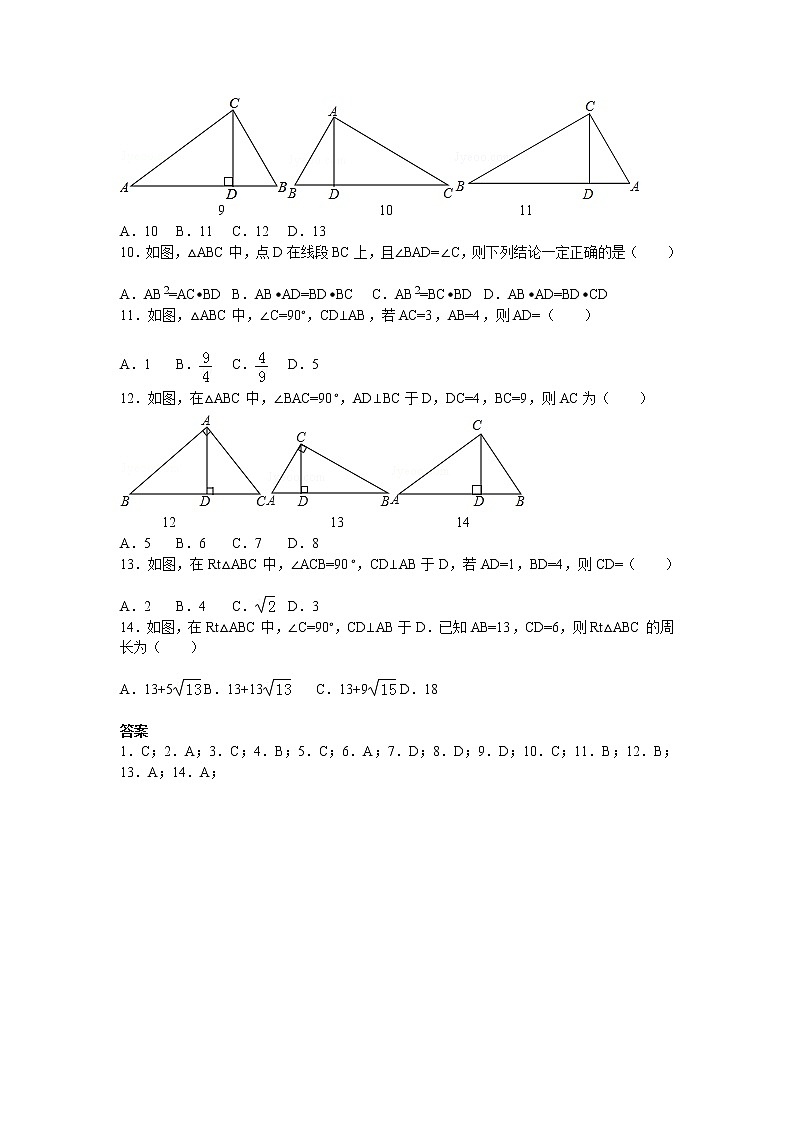 12射影定理与仿摄影定理模型第2页