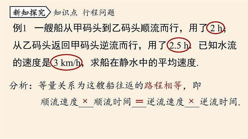 人教版七年级数学上册课件 3.3解一元一次方程（二）——去括号与去分母课时2第5页