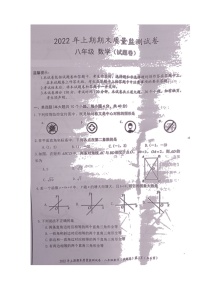 湖南省永州市新田县2021-2022学年八年级下学期期末质量监测数学试题（含答案）