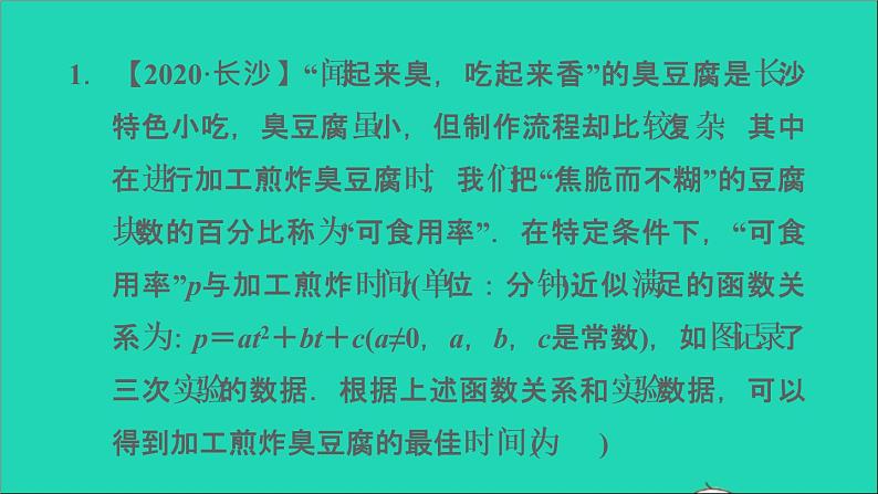 实际问题与二次函数习题课件04