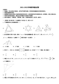 2021-2022学年江苏省无锡市澄西片达标名校中考数学全真模拟试题含解析