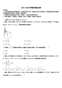 2021-2022学年江西省赣州市石城县中考数学对点突破模拟试卷含解析