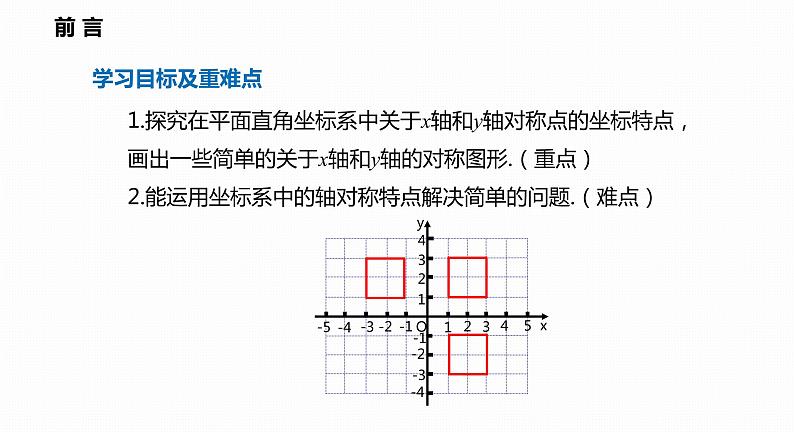 15.1 第3课时 平面直角坐标系中的轴对称-2022--2023学年八年级数学上册同步备课课件（沪科版）02