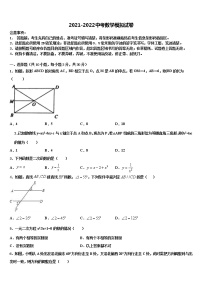 2021-2022学年山东省淄博市周村区达标名校中考冲刺卷数学试题含解析