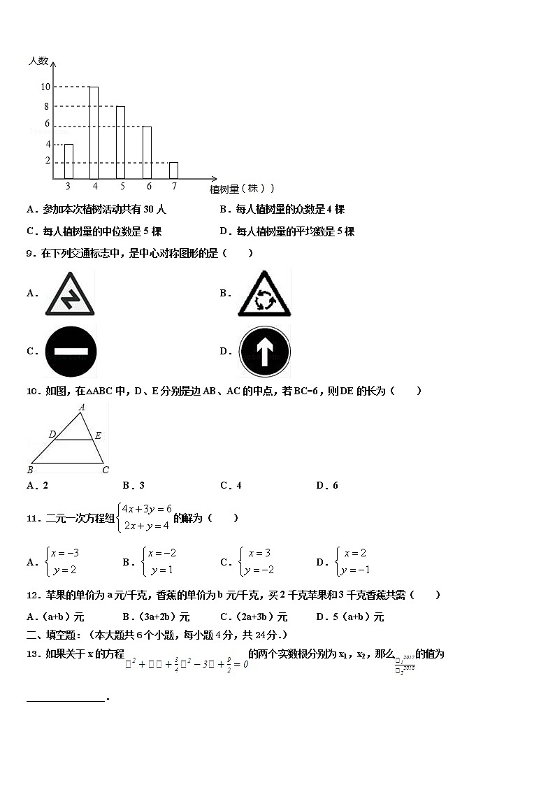 2021-2022学年新疆维吾尔自治区中考联考数学试卷含解析03