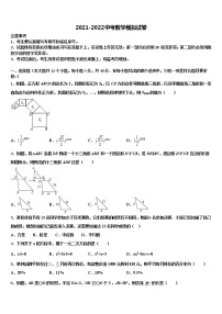 2021-2022学年重庆市秀山县中考数学对点突破模拟试卷含解析