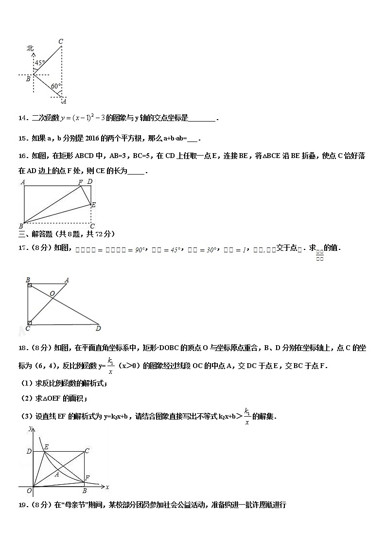 2021-2022学年山东省淄博市张店区重点达标名校中考二模数学试题含解析第3页