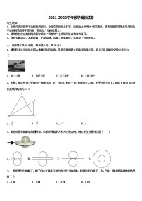 2022届安徽省合肥市市级名校中考二模数学试题含解析