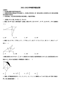 2021-2022学年重庆南开中学中考数学对点突破模拟试卷含解析