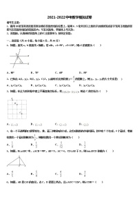 2022届宁夏银川市唐徕回民中学中考数学仿真试卷含解析