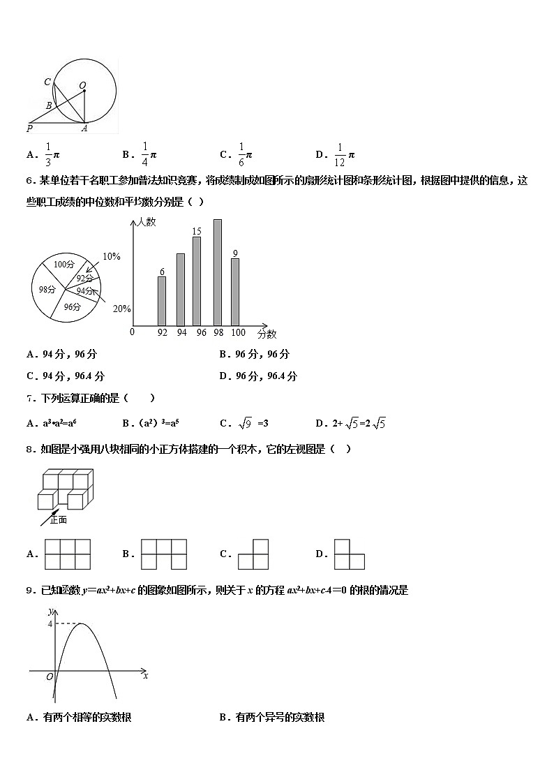 2022届广东省揭阳产业园实验中学中考冲刺卷数学试题含解析02