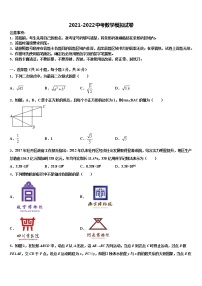 2022届广西南宁市兴宁区达标名校中考数学最后冲刺模拟试卷含解析