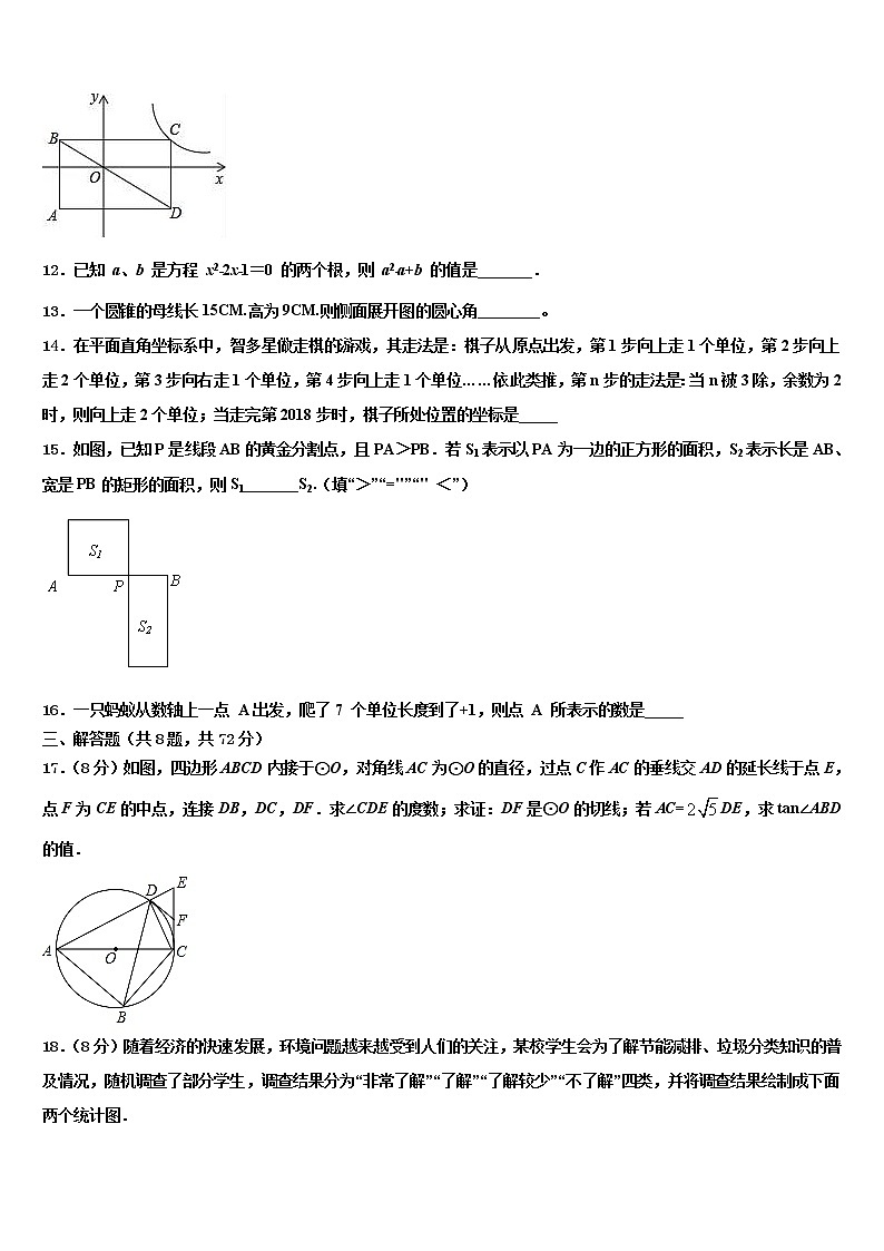 2022届郴州市重点中学中考数学模拟精编试卷含解析03