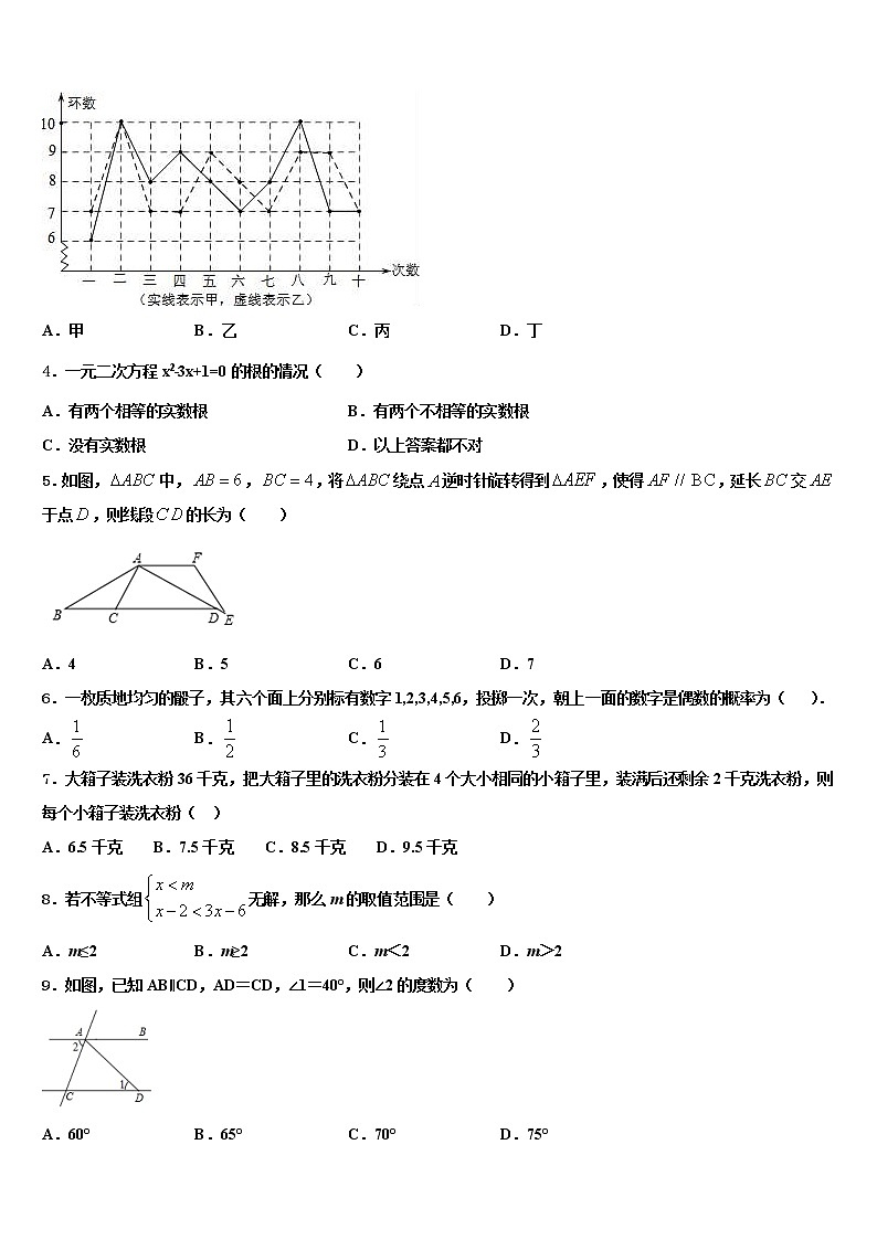 2021-2022学年泰安市泰山区重点达标名校中考猜题数学试卷含解析02
