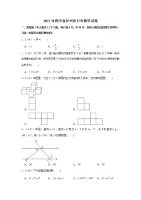 2022年四川省泸州市中考数学试卷