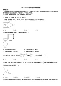 2022届河北省石家庄市平山县中考数学模拟精编试卷含解析