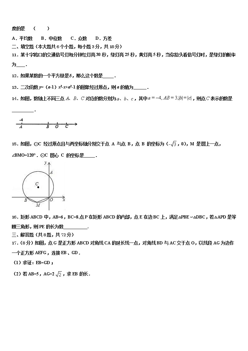2022届河南聚焦重点中学中考数学考前最后一卷含解析03