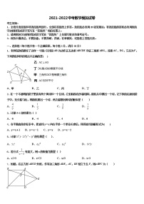 2022届黑龙江省哈尔滨四十七中学毕业升学考试模拟卷数学卷含解析