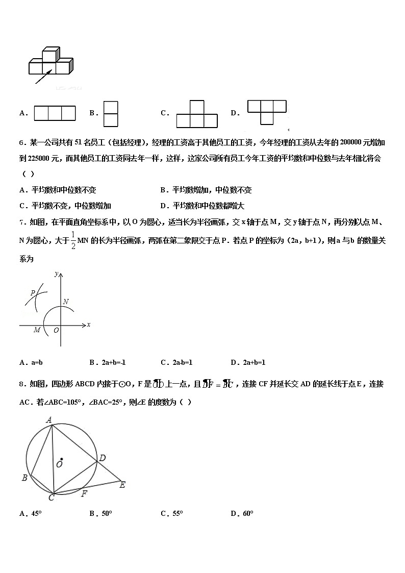 2022届黑龙江省鸡西市鸡东县中考猜题数学试卷含解析02